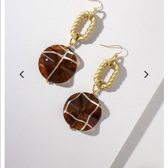 VANESSA MOONEY FONTELLA EARRINGS. Never worn! - Picture 1 of 3
